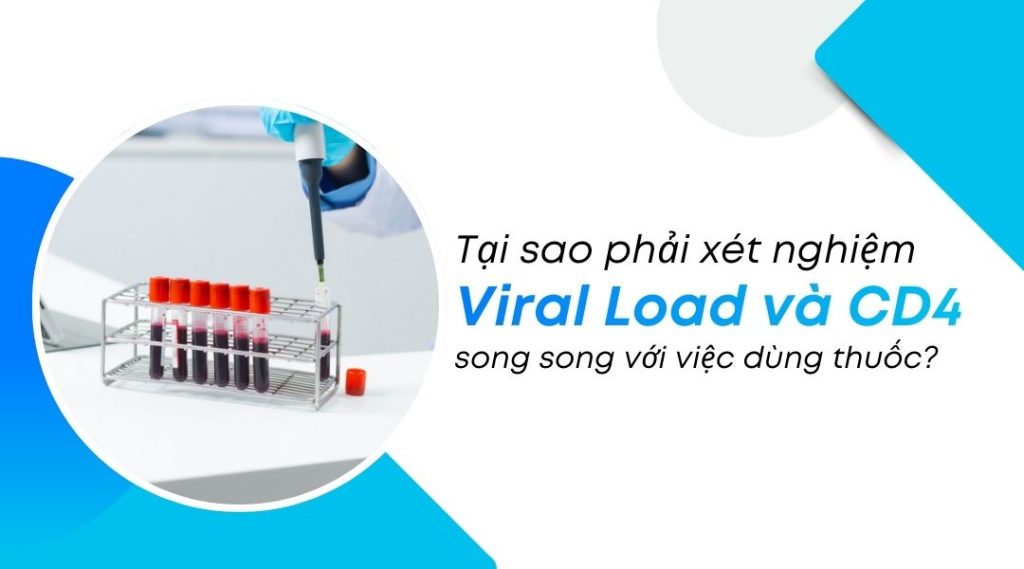 Tại sao phải xét nghiệm Viral Load và CD4 song song với việc dùng thuốc