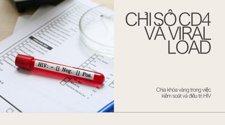 Chỉ số CD4 và Viral Load Chìa khóa vàng trong việc kiểm soát và điều trị HIV